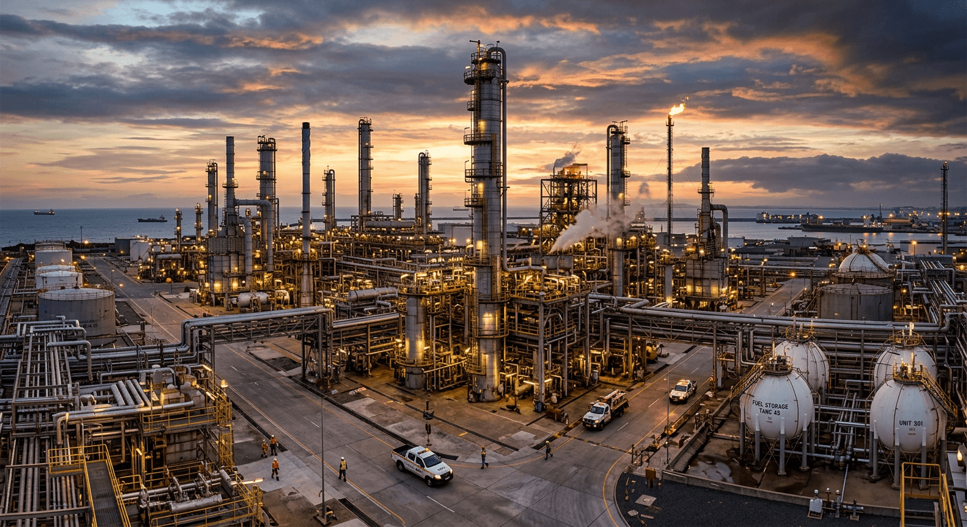 TOO Crude Oil — Global refinery operations